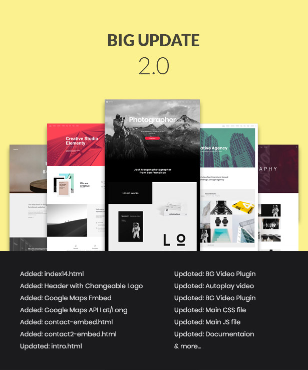 Elementy - Multipurpose One & Multi Page Template - 3