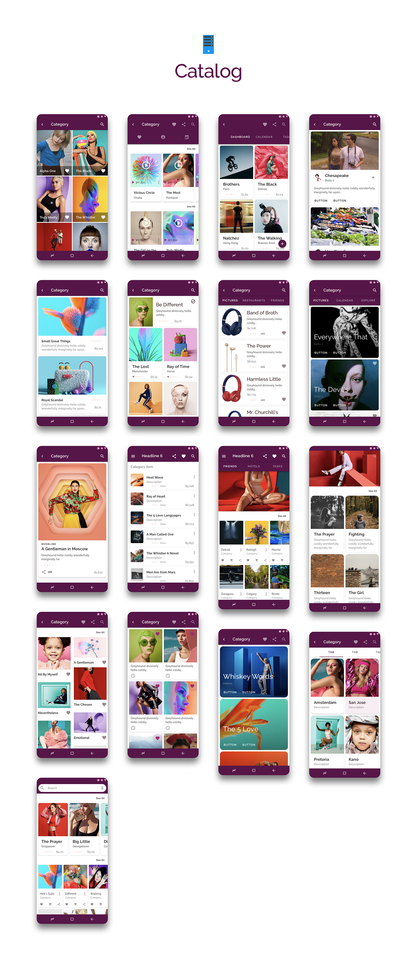 Prototype 86 - Template For Mobile App - 14