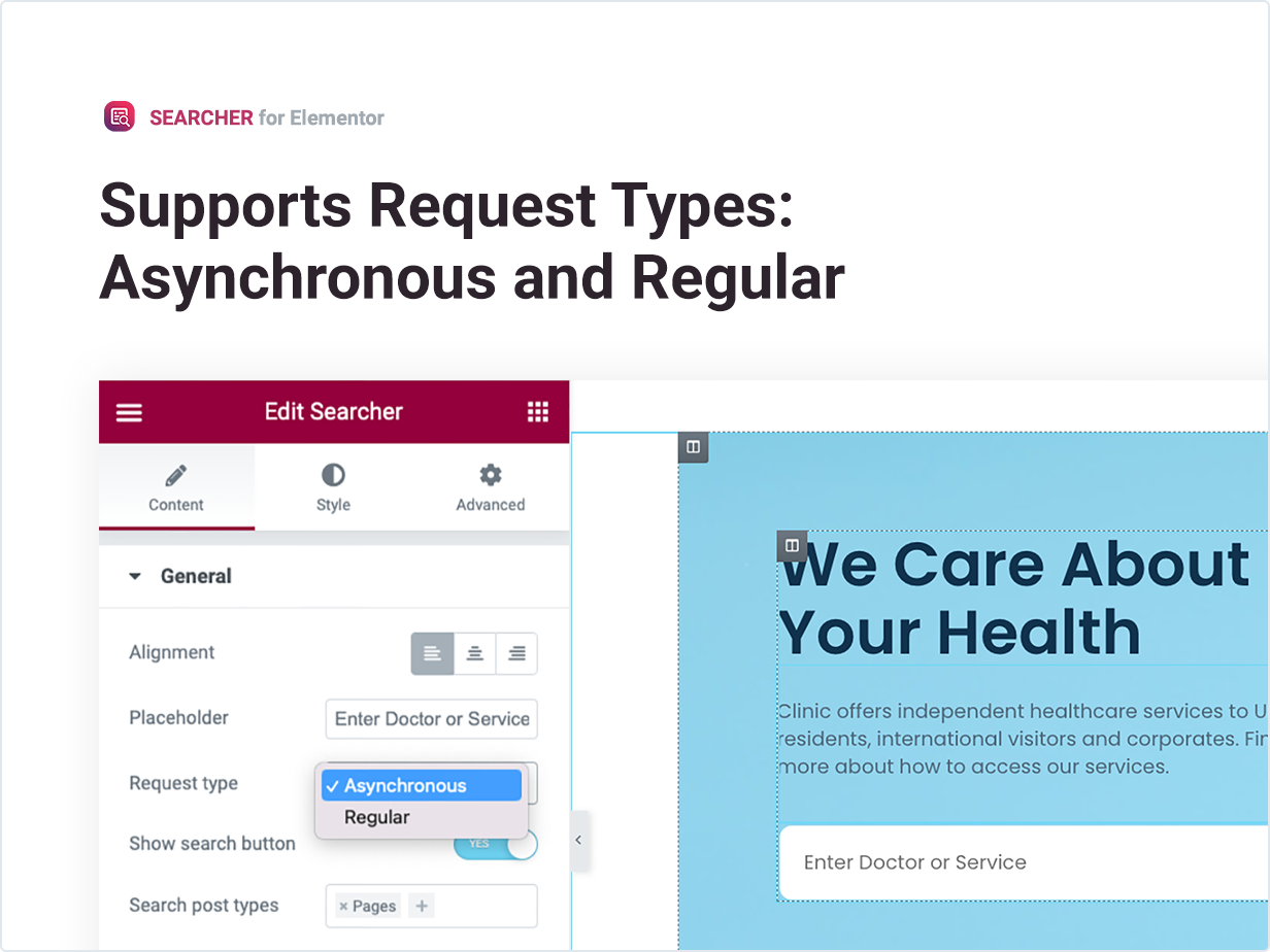 Support Request Types: Asynchronous and Regular