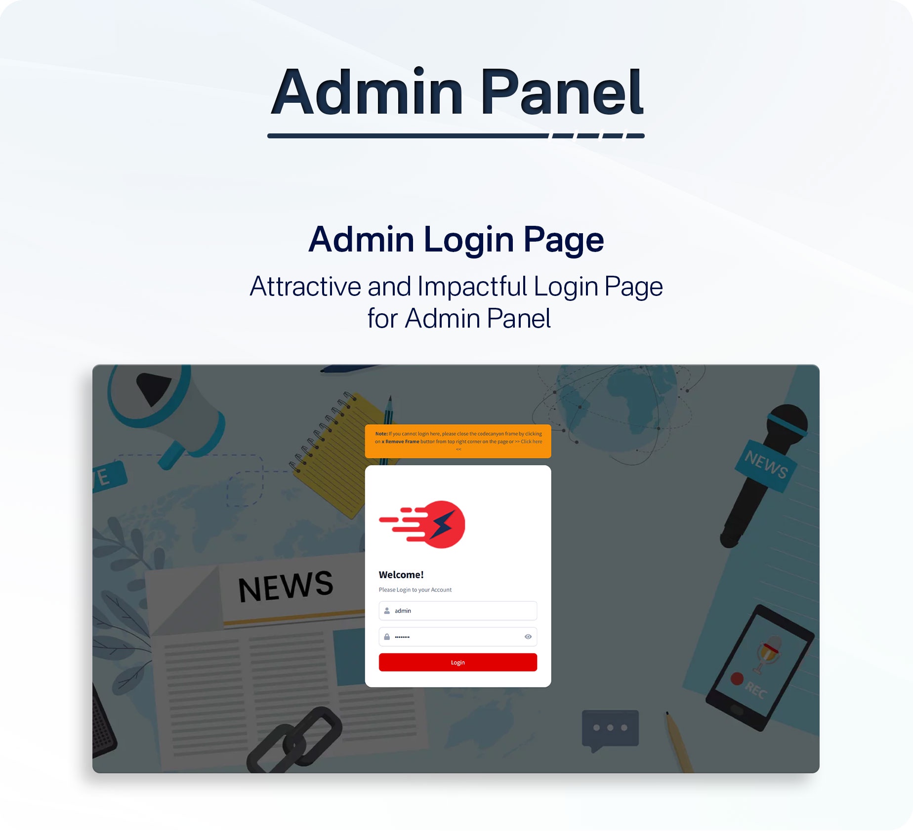 Admin Login