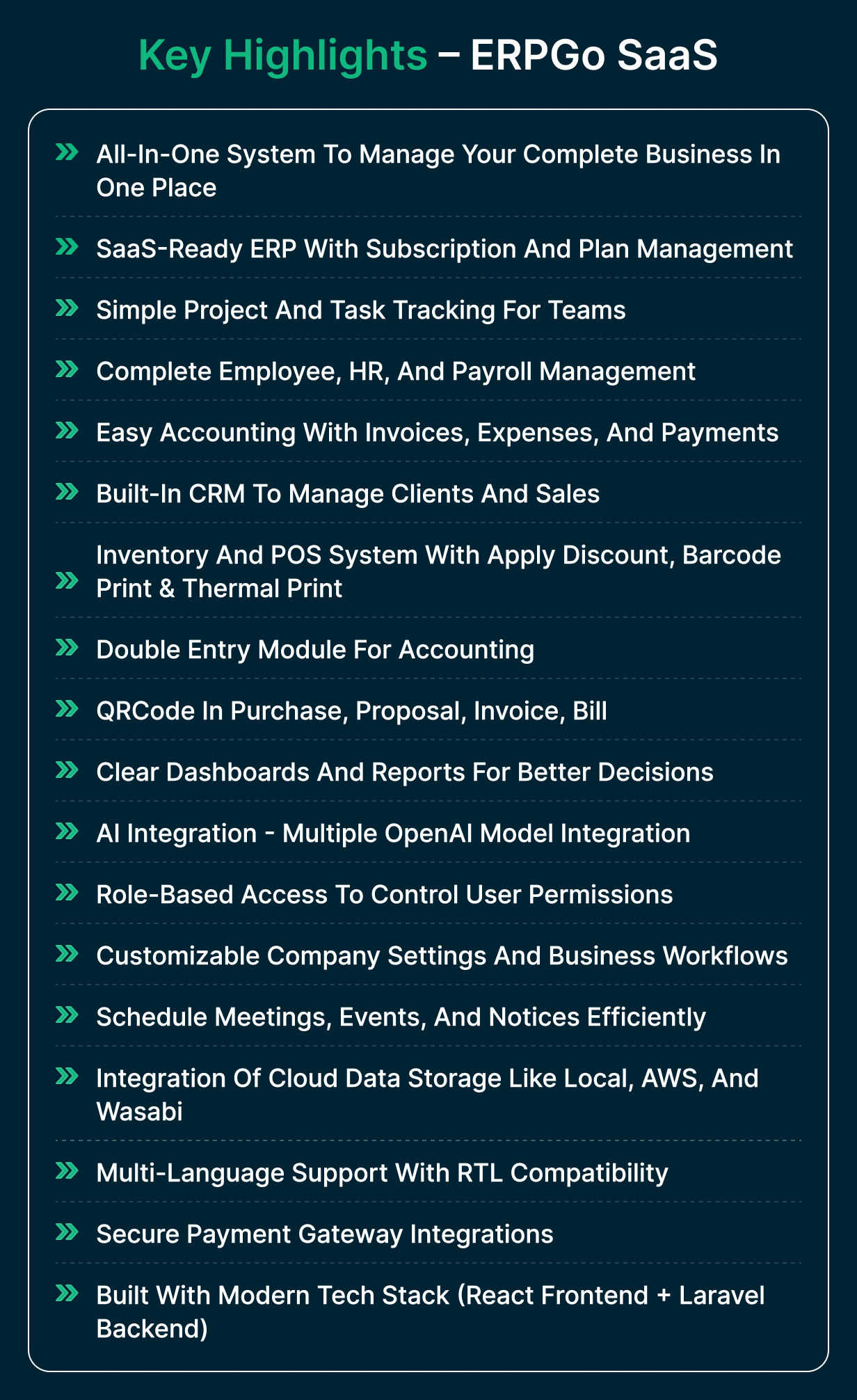 ERPGo SaaS – All-In-One Business ERP System - 6