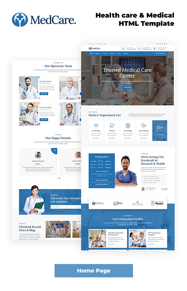 medcare html home page