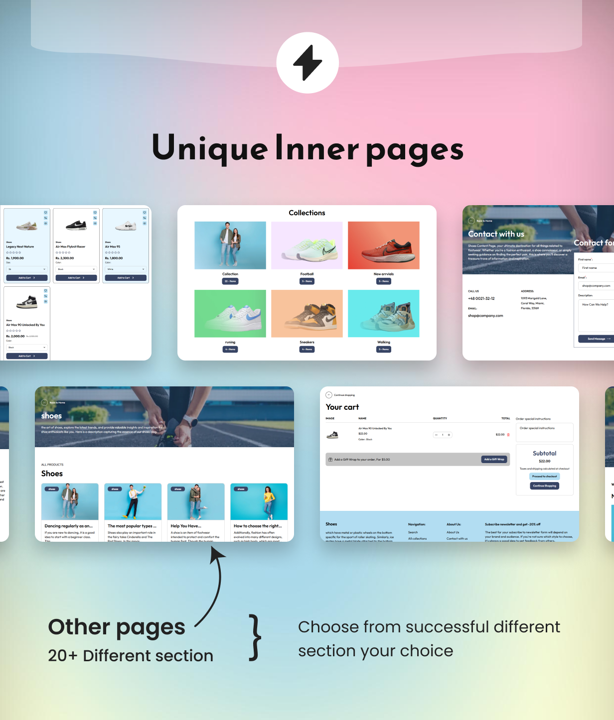 Shoes - Sports Footwear Responsive Shopify 2.0 Theme - 13