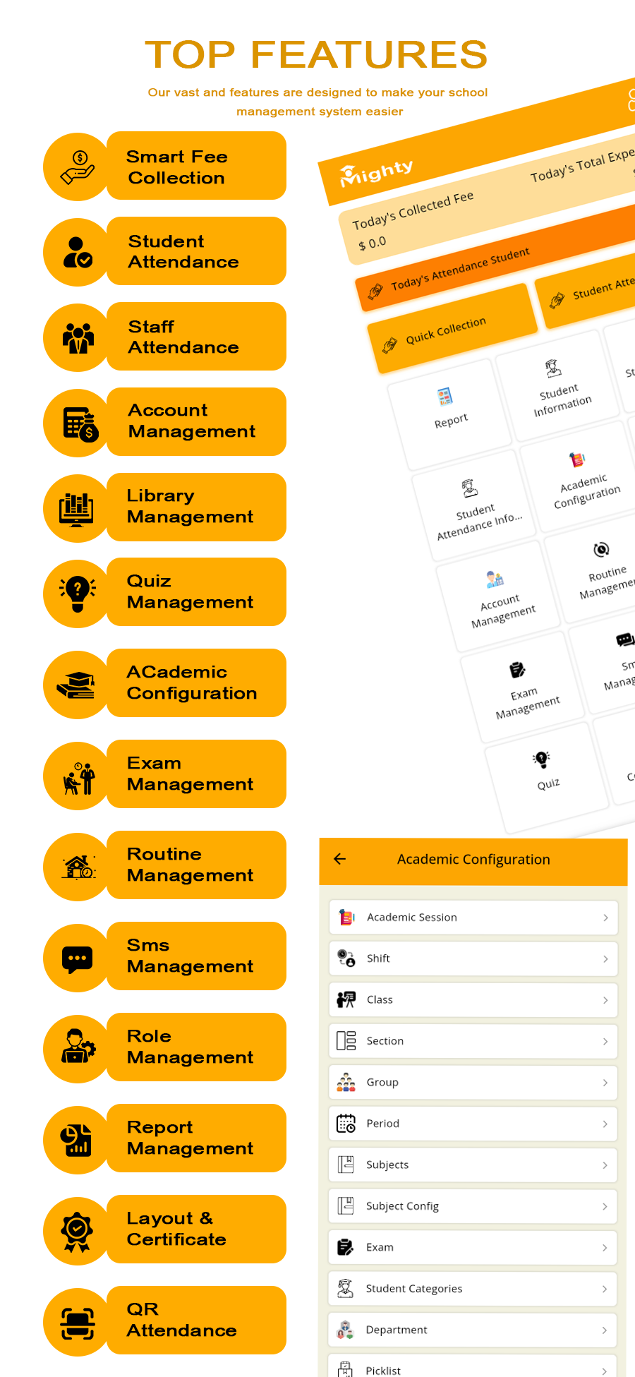 Mighty School – All-in-One School Management System for Mobile, Web, and Desktop | Offline Support - 2