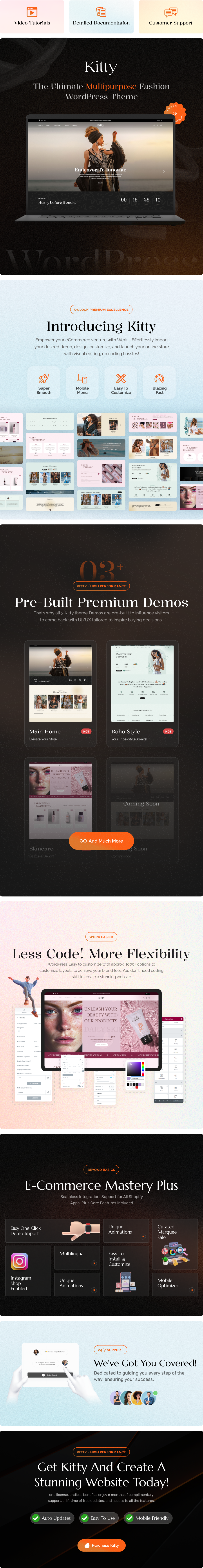 Kitty - Fashion Clothing, Furniture WordPress Theme - 1