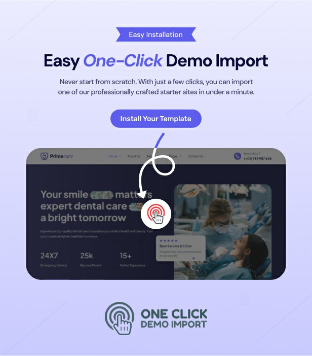 Primecare - Dentist & Dental Clinic WordPress Theme - 5