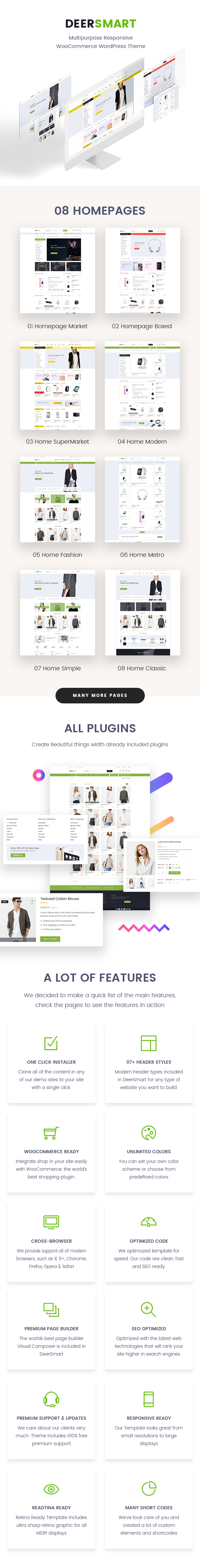 DeerSmart - Multipurpose Responsive WooCommerce WordPress Theme - 2