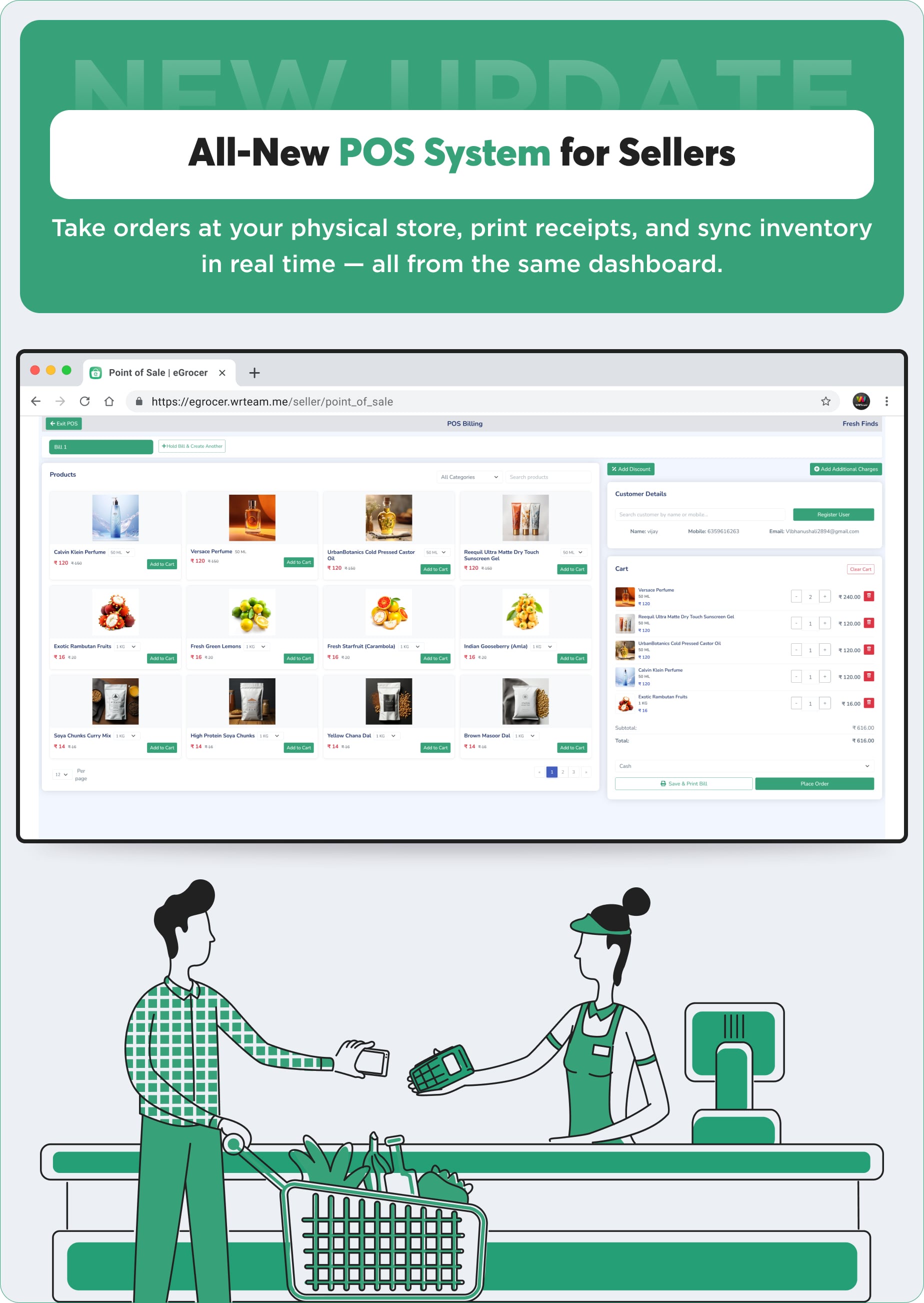 eGrocer - Online Multi Vendor Grocery Store, eCommerce Flutter Full App | Admin Panel | Web Version - 19