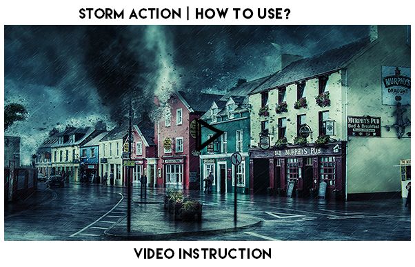 Storm Photoshop Action - 1
