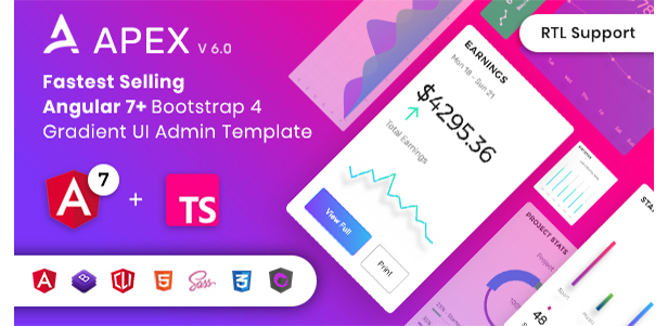 Apex Angular 11 Bootstrap 4 Html Admin Template By Pixinvent Themeforest