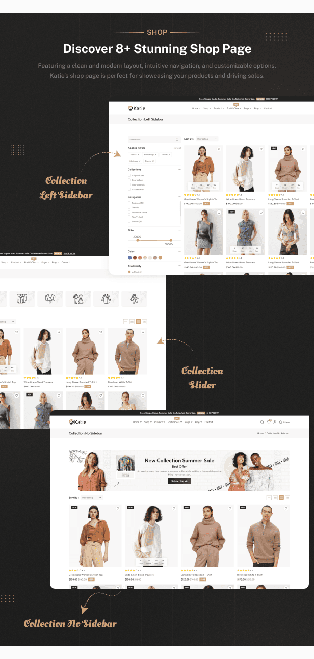 Katie Multipurpose Ecommerce HTML Theme