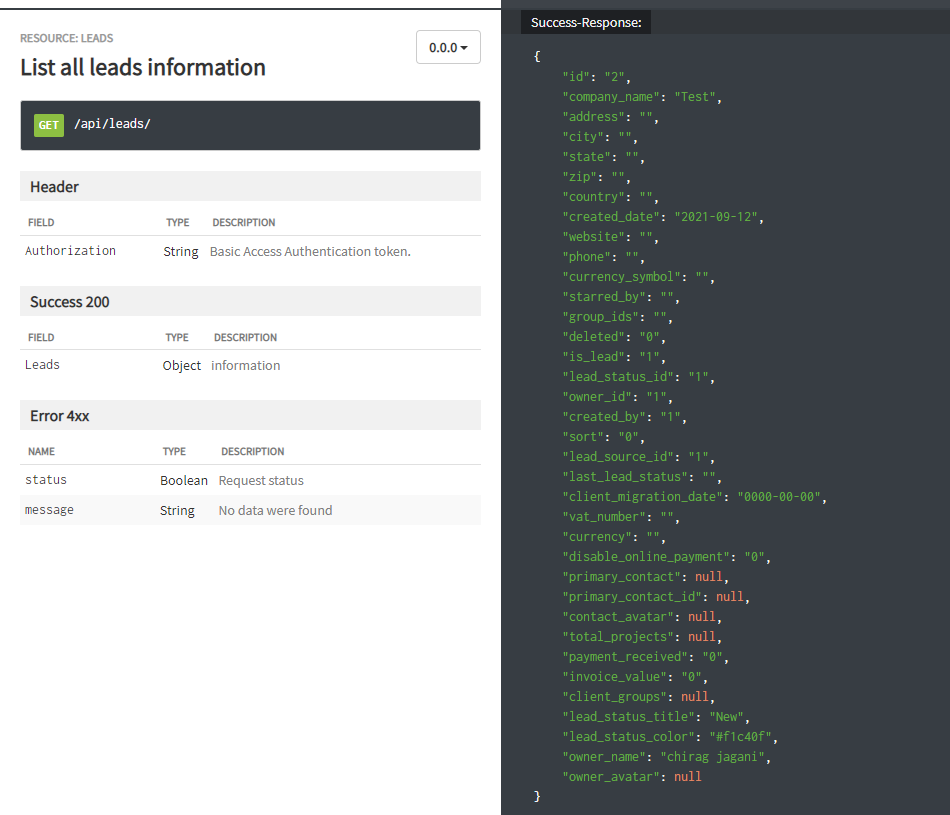 REST API plugin for RISE CRM - Connect RISE with third party applications - 5