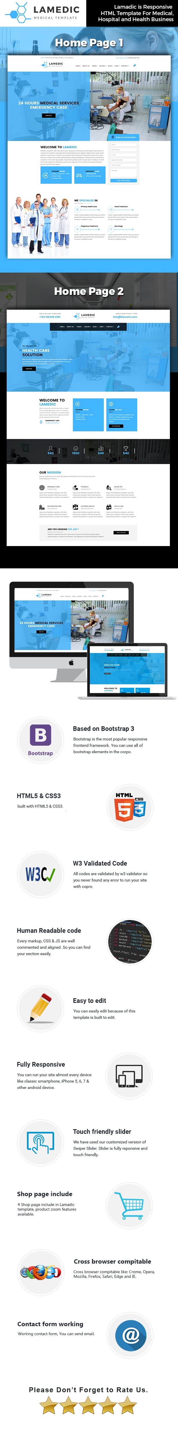 Health & Medical HTML Template