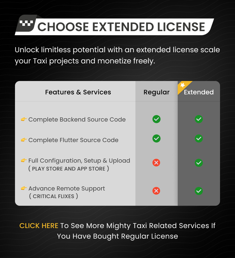 Taxi - Flutter Online Taxi Booking Full Solution with Bidding | User | Driver | Admin Laravel Panel - 19