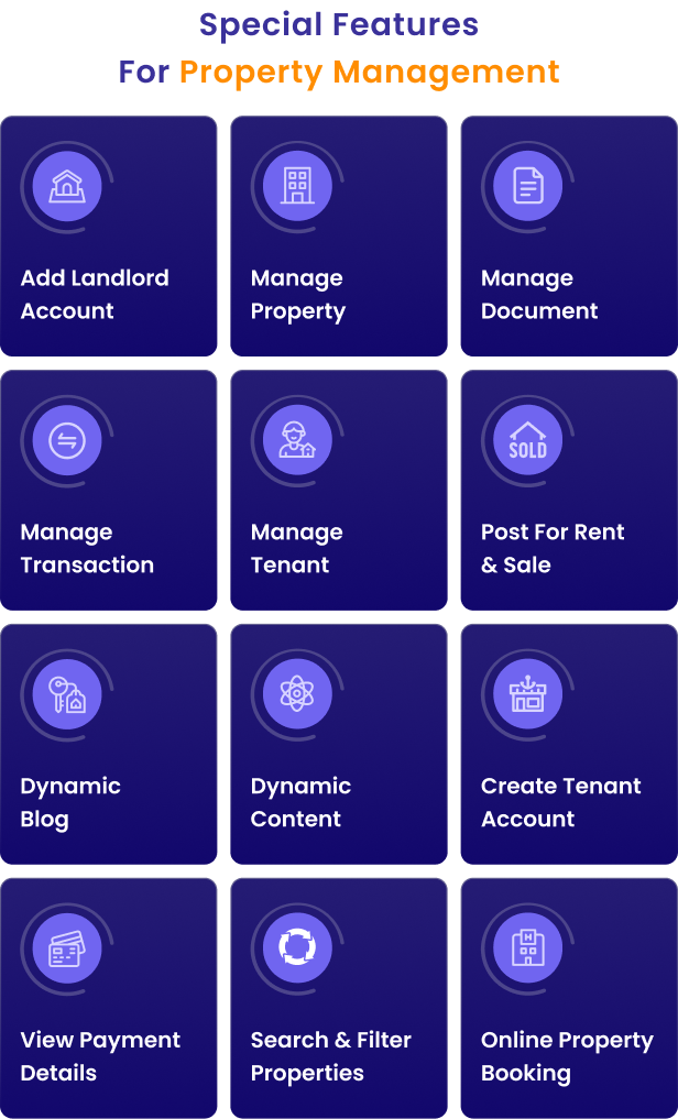 Property Management - Apartment , Rent Collection, Tenant and Invoice Bill - 2