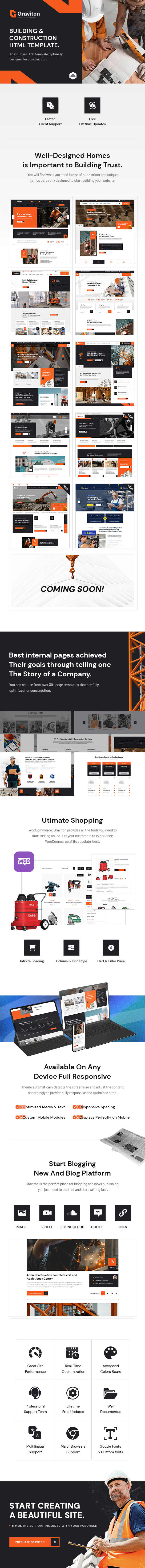 Graviton - Construction HTML Template - 3