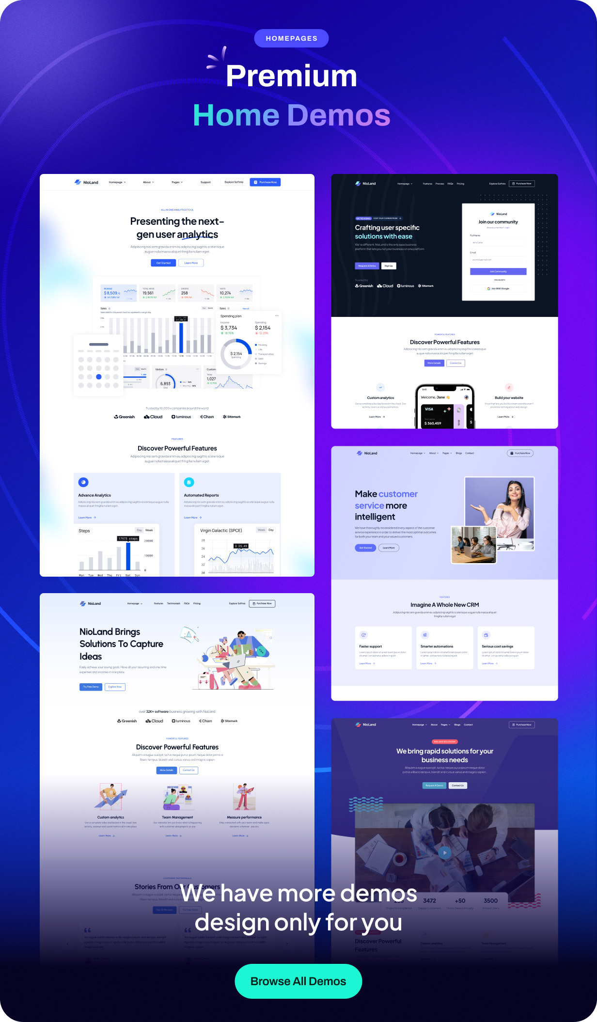 NioLand - Premium Landing Template