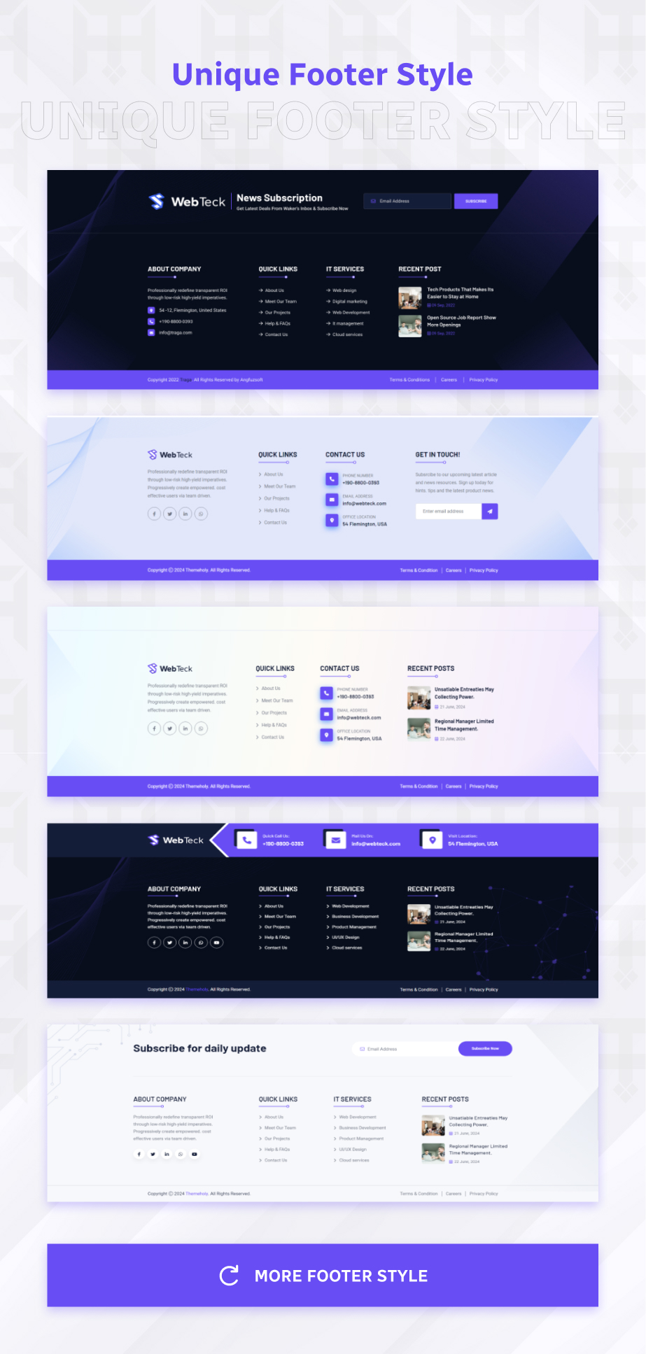 Webteck – IT Solution and Technology WordPress Theme