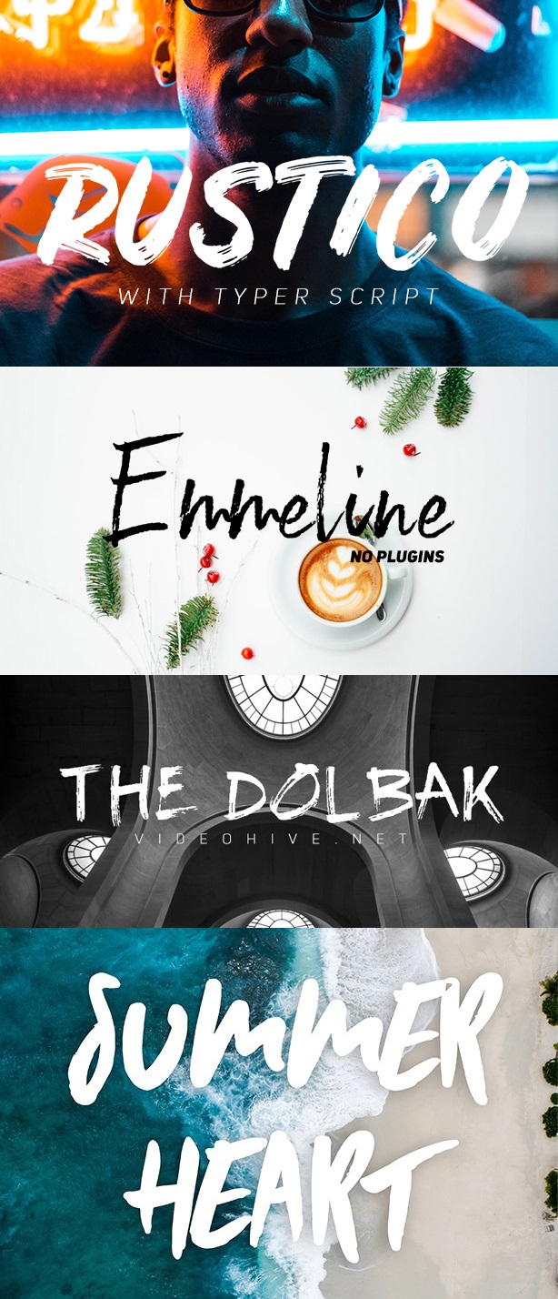 Brush-Animated Handwritten Typefaces - 4