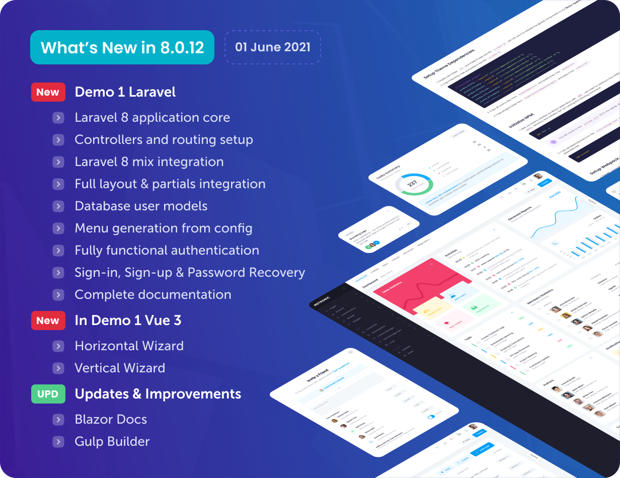 Metronic - Bootstrap 4/5 HTML, VueJS, React, Angular & Laravel Admin Dashboard Theme - 27