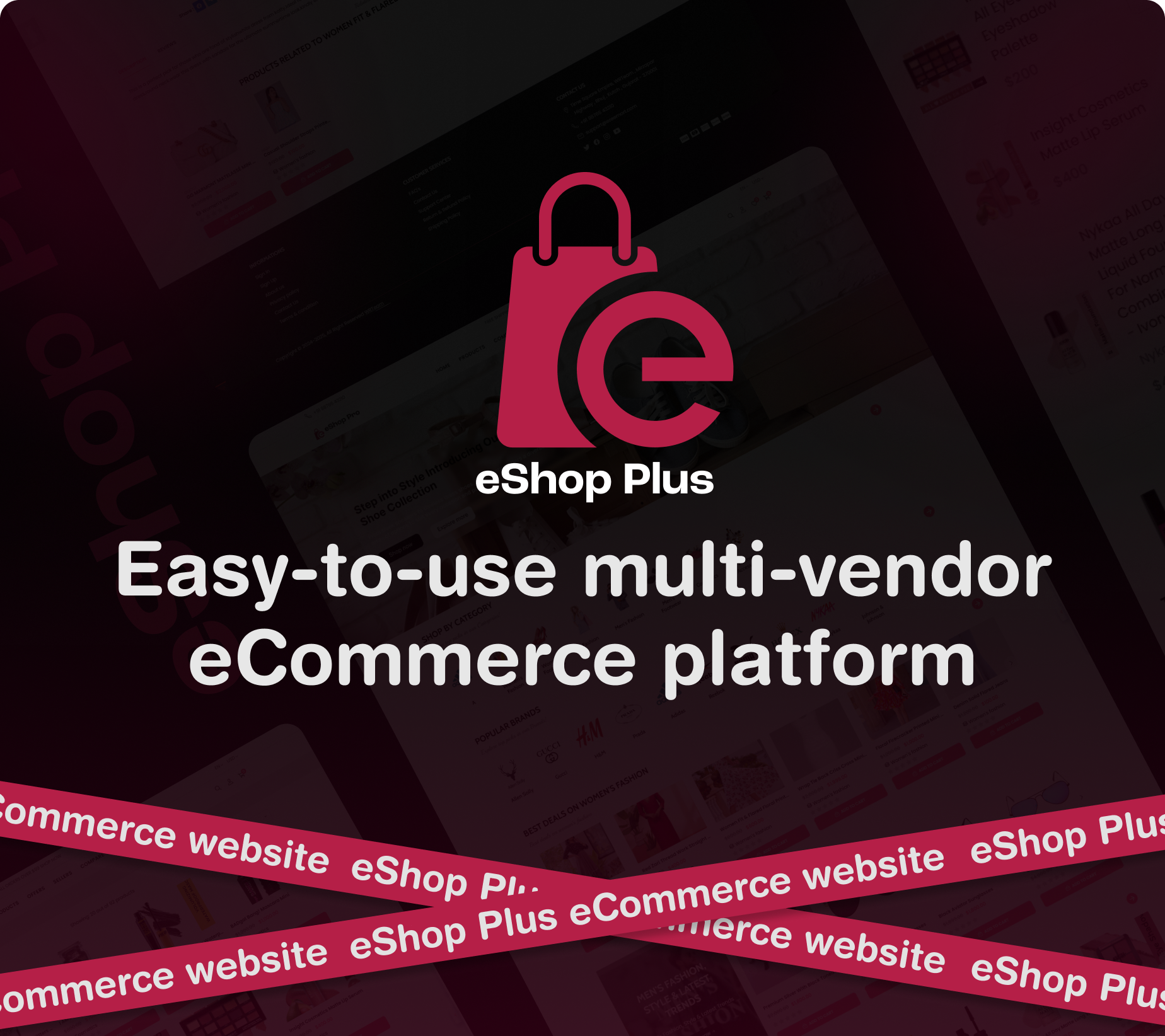 eShop Plus - Multi Vendor, Multi Store, Multi Currency | eCommerce CMS Website in Laravel & Livewire