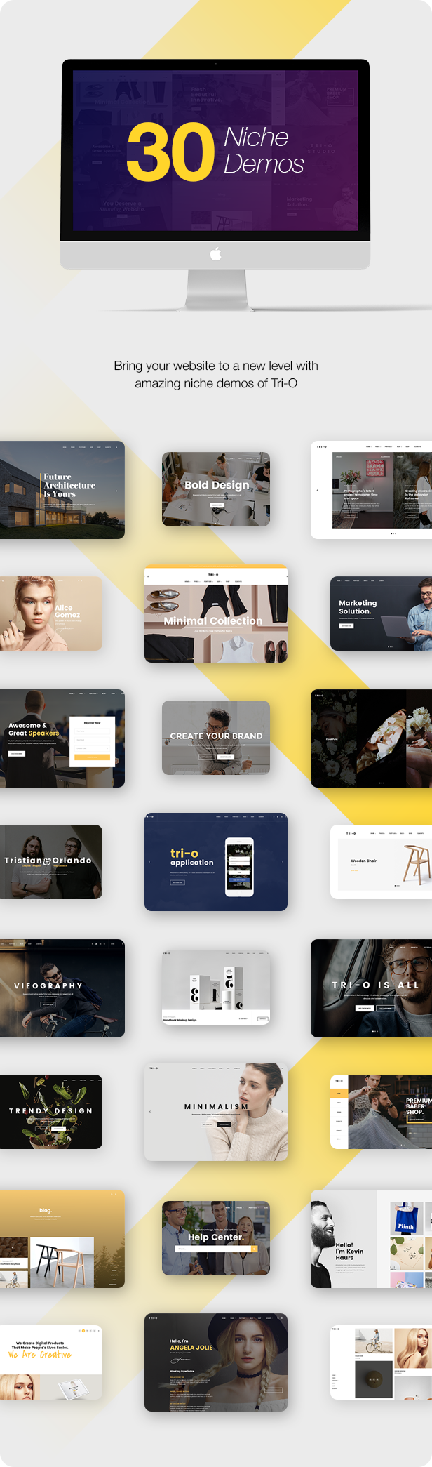 Tri-O - Multipurpose Bootstrap 4 Template - 2