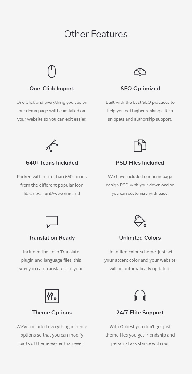 Onliest - Creative Portfolio One Page WP Theme - 6