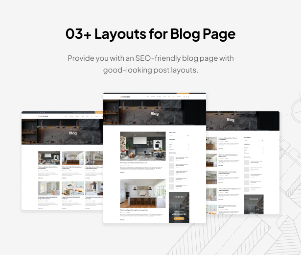 Kitchor Interior Design WordPress Theme