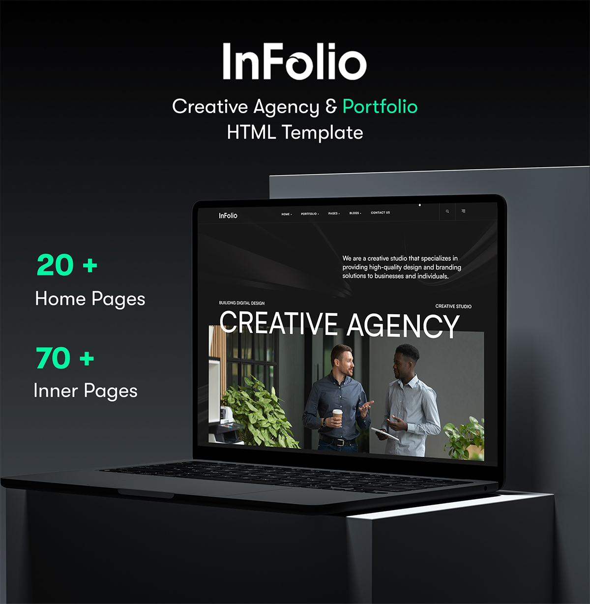 Infolio - Creative Portfolio & Agency Template