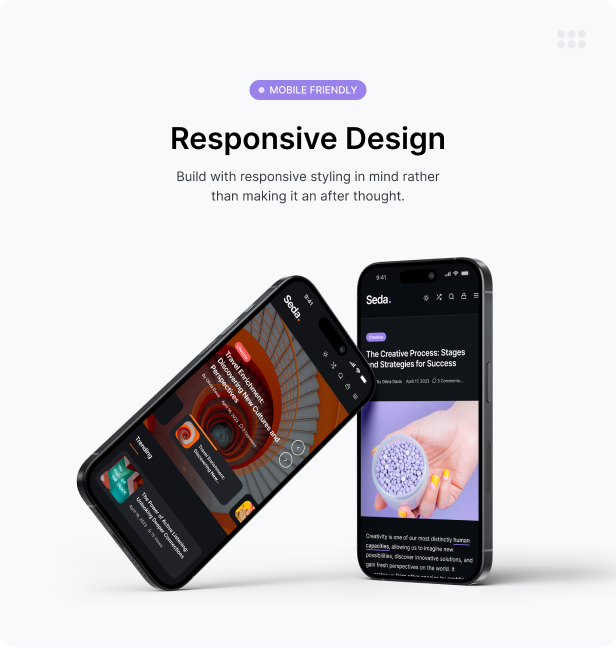 Seda – Minimal News/Magazine WordPress Theme Responsive Design