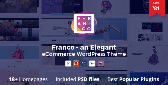 Franco - Elegant WooCommerce WordPress Theme - 17