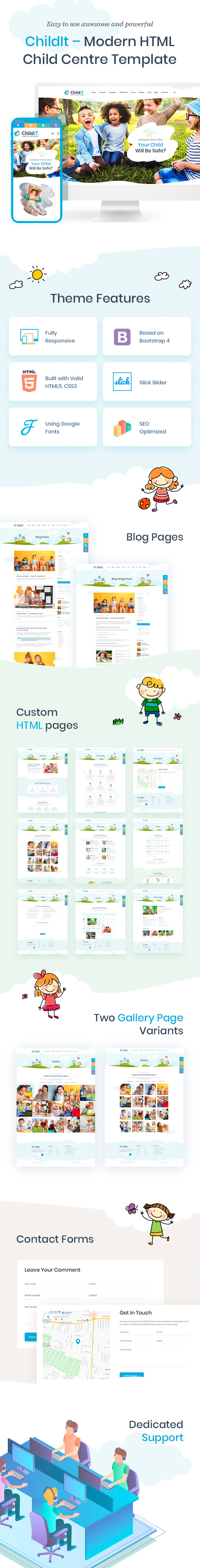 Childit - Kindergarten HTML Template - 2