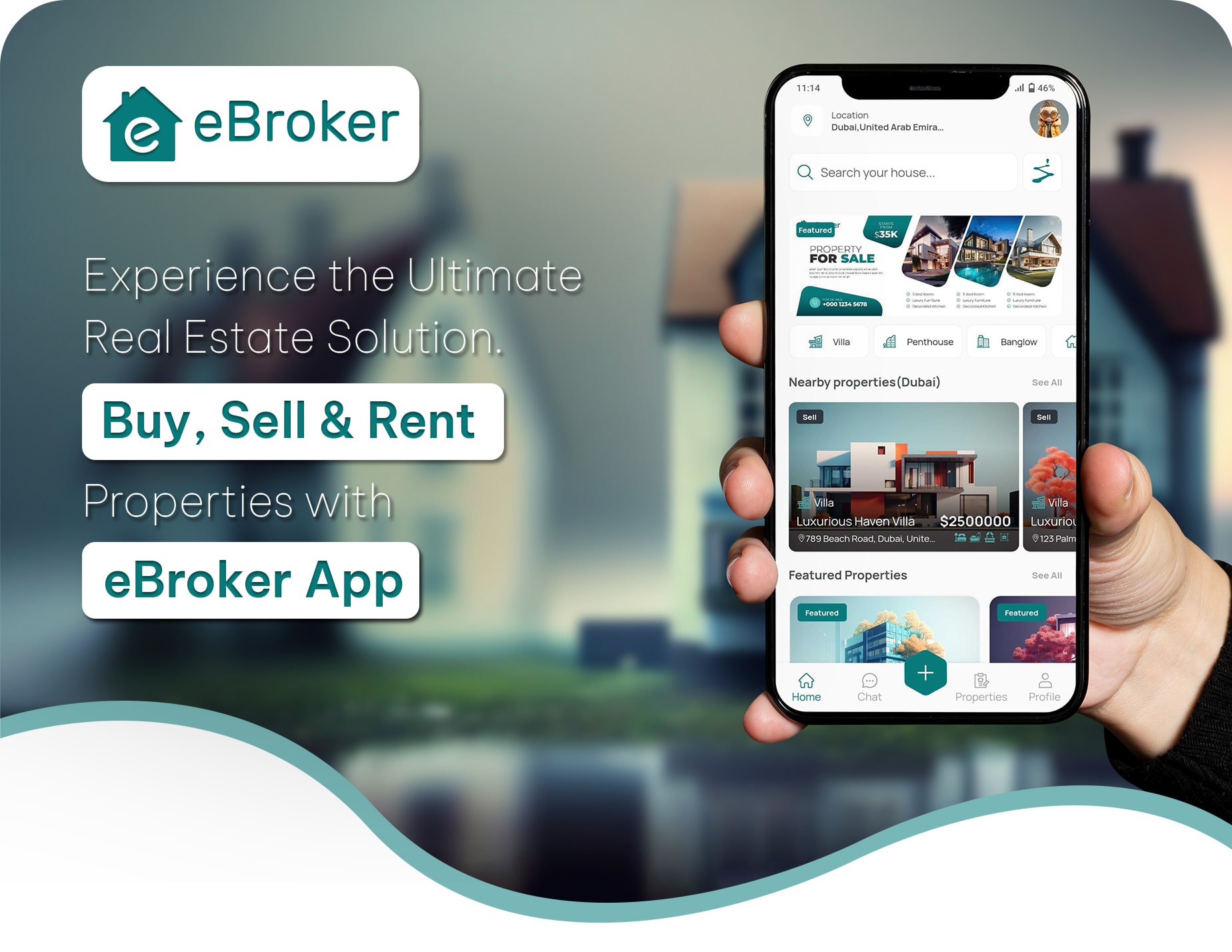 eBroker - Real Estate Property Buy-Rent-Sell Flutter app with Laravel Admin Panel | Web Version - 6