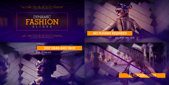 Dynamic Fashion Slides