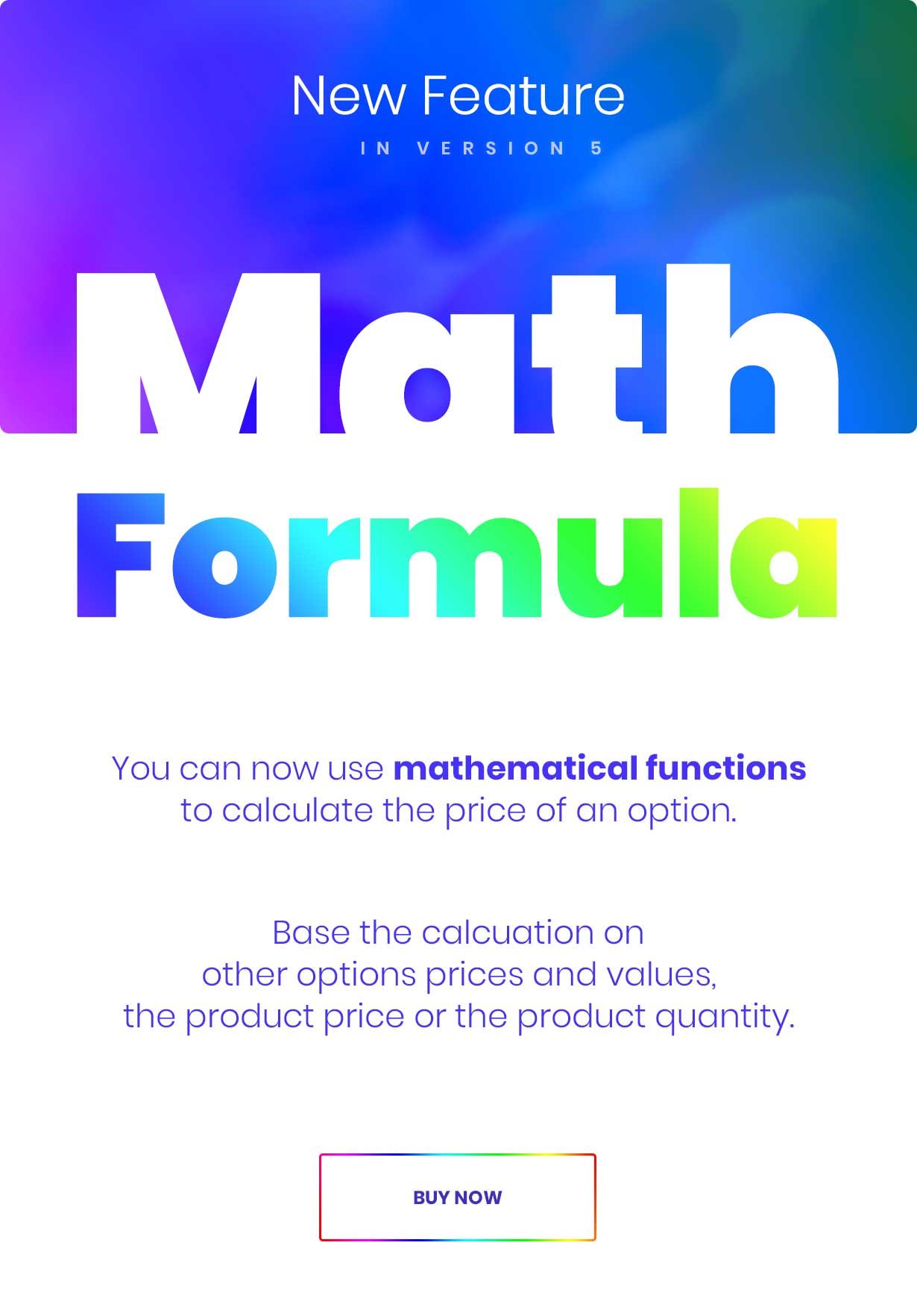 Feature Math