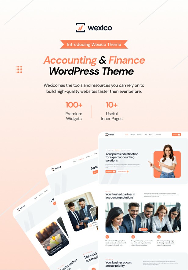 Wexico – Accounting WordPress Theme - 3