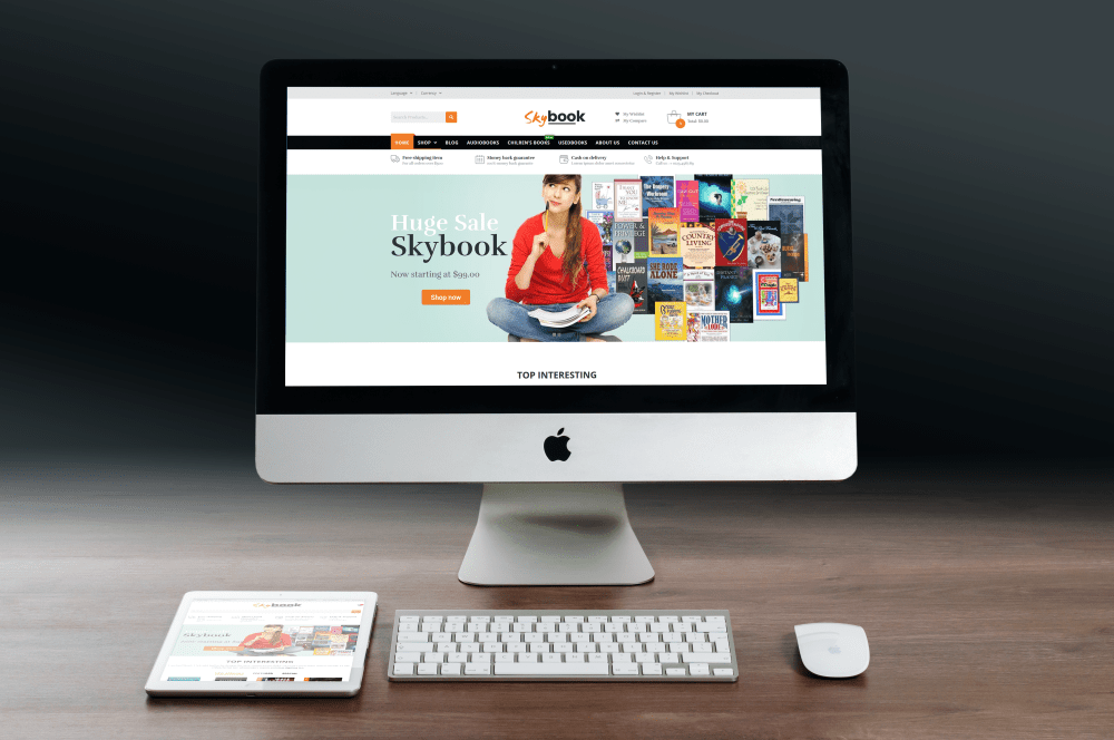 VG Skybook - WooCommerce Theme For Book Store - 1