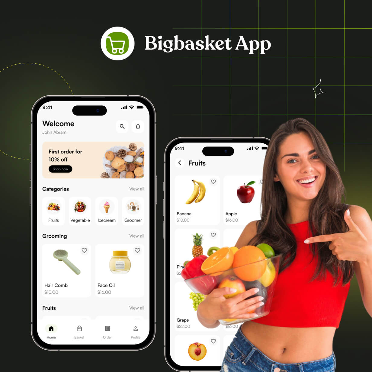 BigBasket UI template |  Ecommerce App in Flutter | FreshCart App template - 10