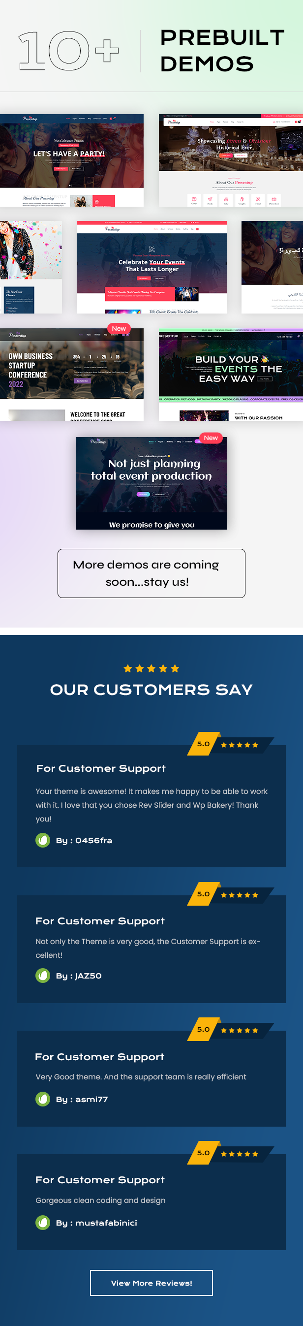 Presentup Event Planner WordPress Theme