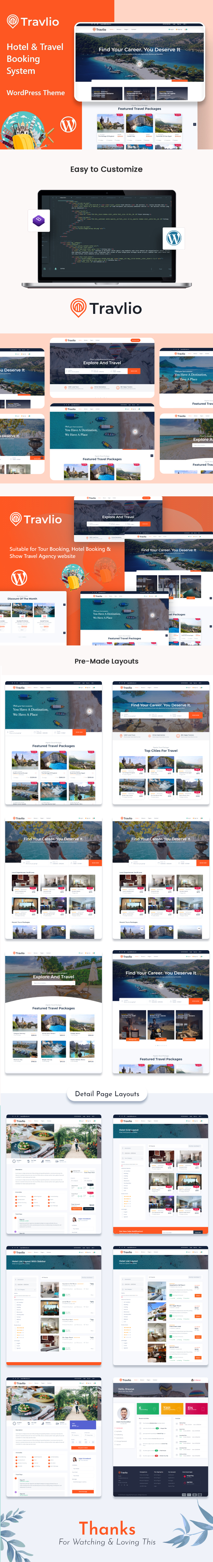 Travlio - Travel Booking WordPress Theme - 3