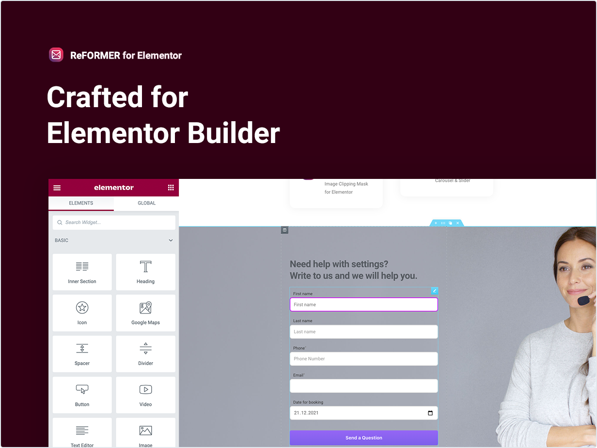 Crafted for Elementor Builder