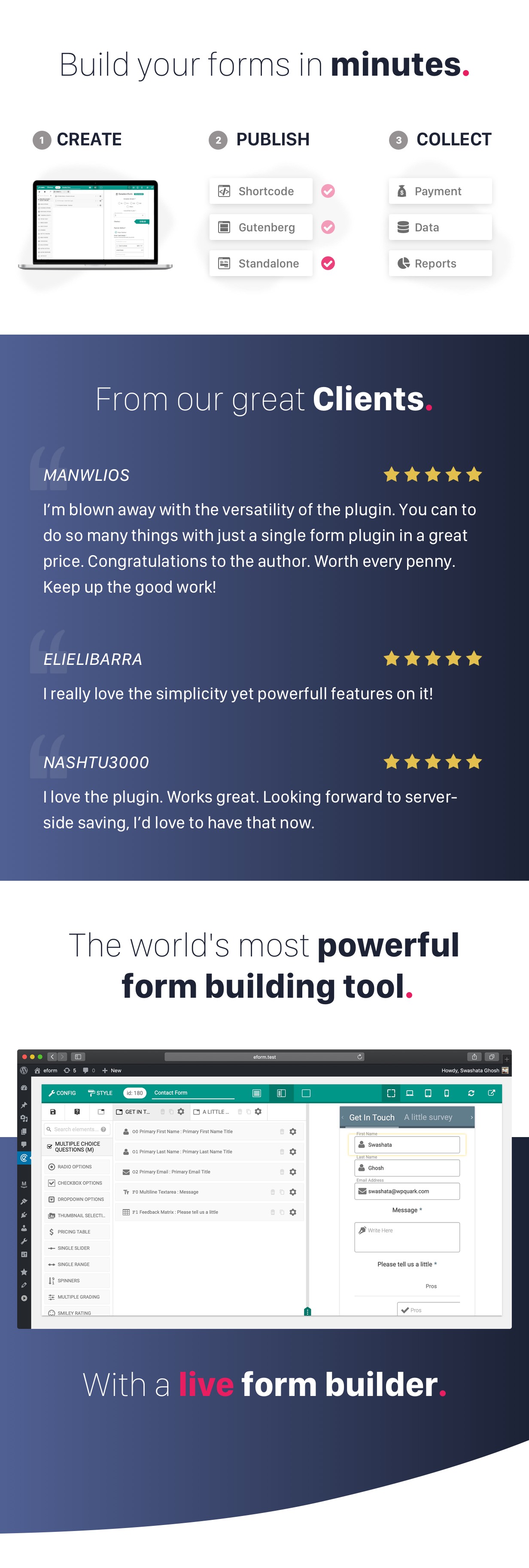 eForm - WordPress Form Builder