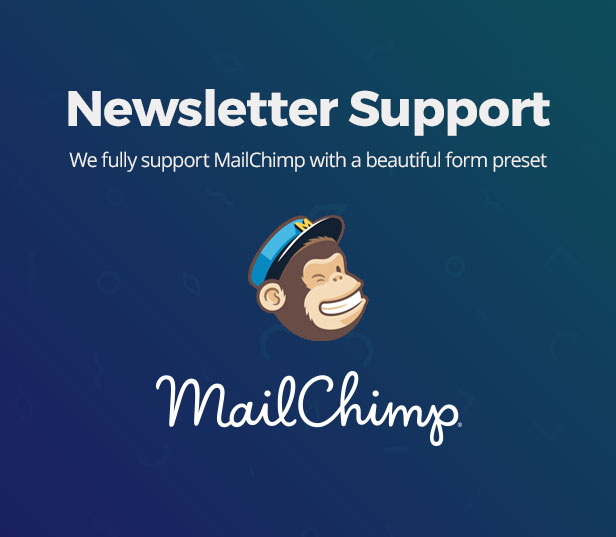 Mailchimp新闻通讯支持