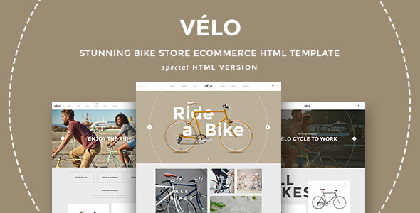 VELO â€“ Bike Store Responsive HTML5 Template