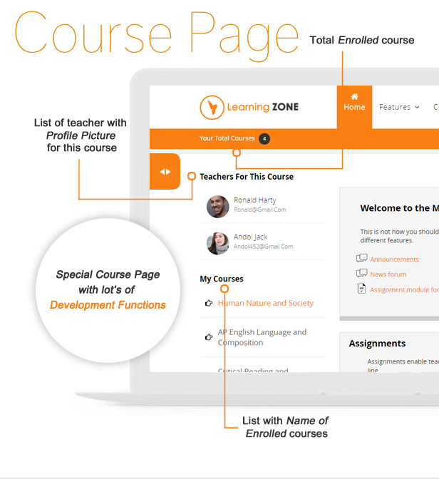 Course Features