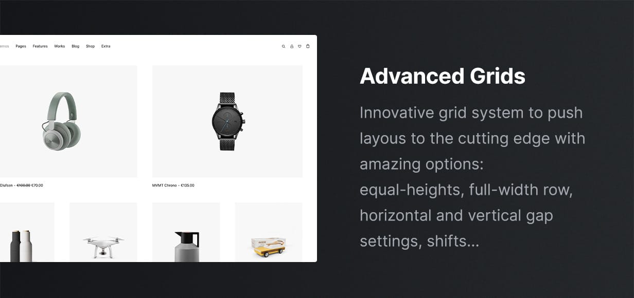 Uncode - Creative Multiuse & WooCommerce WordPress Theme - Grid System