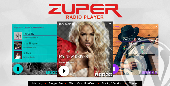 Radio Player Shoutcast & Icecast WordPress Plugin - Maxkinon Marketplace