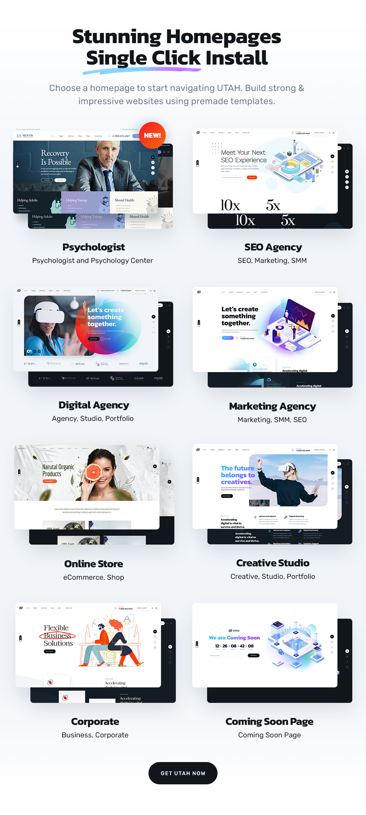 Utah - Multi-Purpose Business WordPress Theme - 3