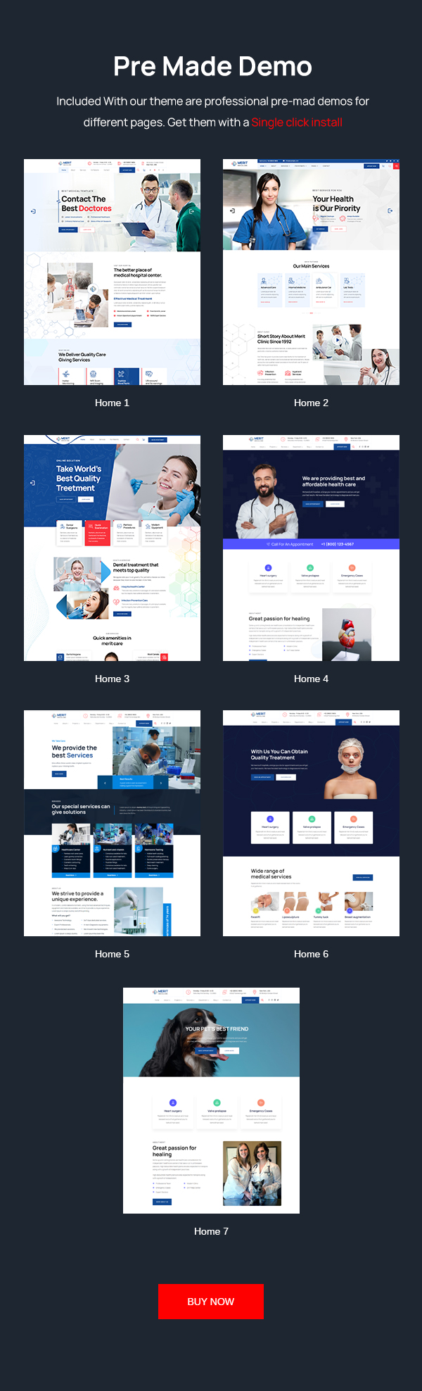 Merit – Health & Medical WordPress Theme