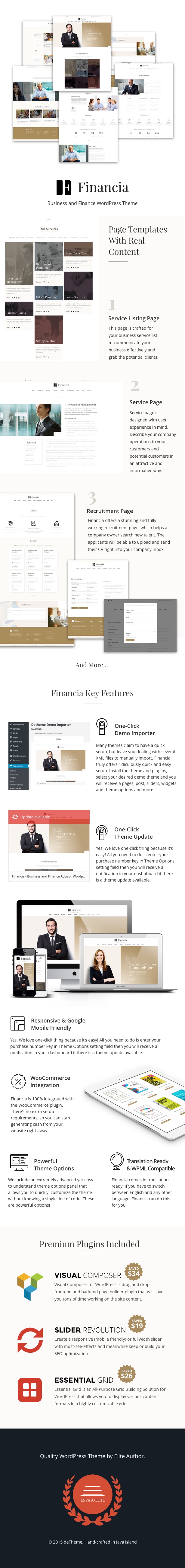 Financia - Business and Finance WordPress Theme - 1